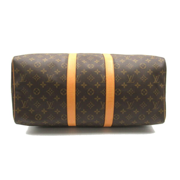 2118500047857 5 Louis Vuitton Keepall 45 Bag Monogram Brown