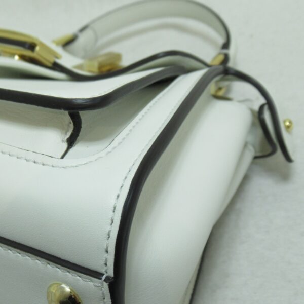 2118700052583 7 Fendi Peekaboo Mini Shoulder Bag White