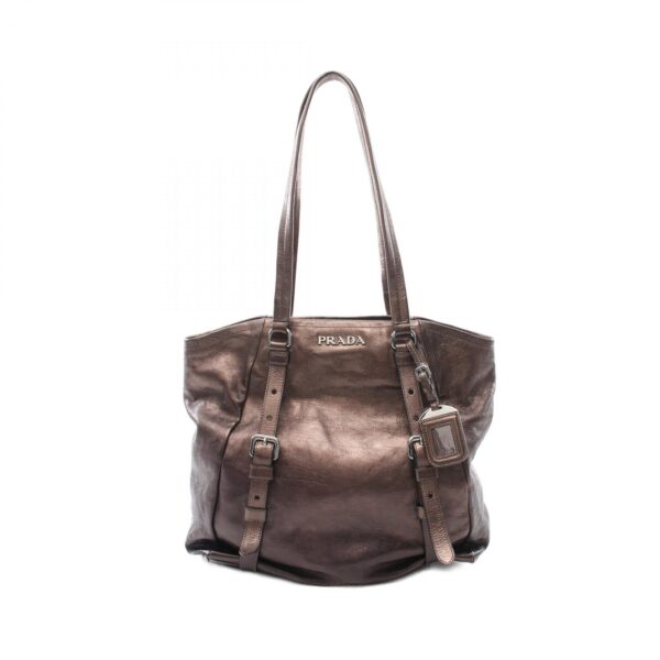 2118700059018 1 Prada Tote Bag Brown