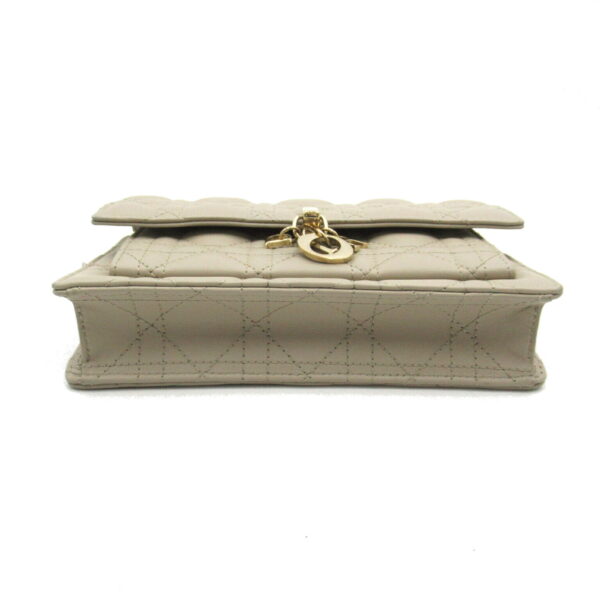 2118700062575 4 Dior Chain Wallet Shoulder Bag Beige