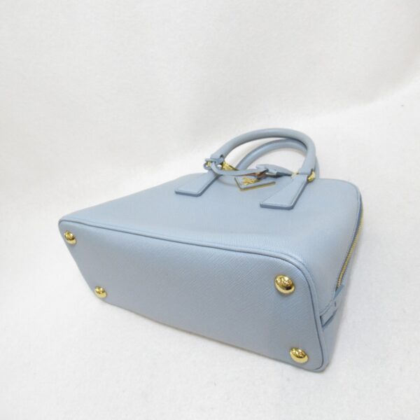 2118800083487 6 Prada 2Way Saffiano Handbag Blue