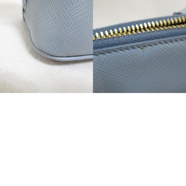 2118800083487 8c Prada 2Way Saffiano Handbag Blue