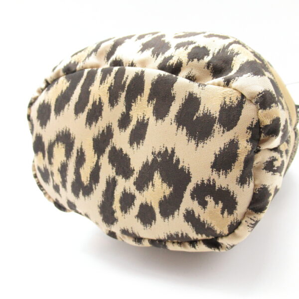 2118800094421 4 Dior Nylon Pouch Leopard Pattern Beige