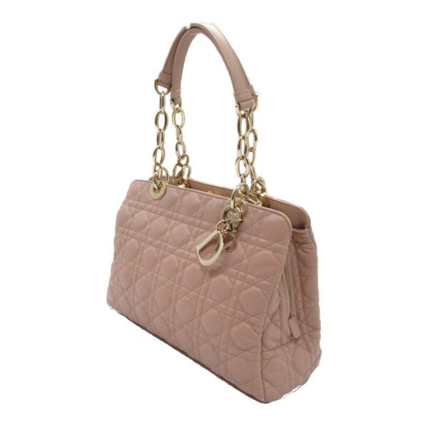 2118800102096 5 Dior Dior Cannage Calf Tote Bag Beige Pink