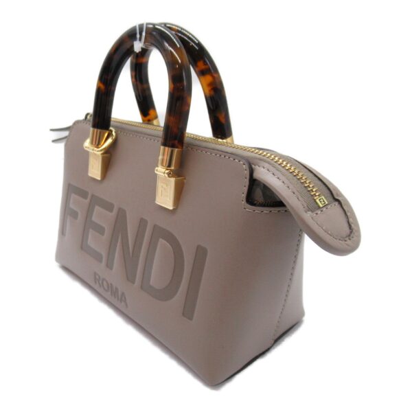 2118800103352 5 Fendi Visaway Mini Shoulder Bag Black Greige