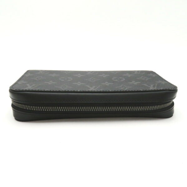 2118800106995 4 Louis Vuitton Zippy XL Round Long Wallet Eclipse Black