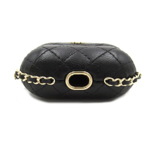 2118800107527 4 Chanel Airpods Case Shoulder Bag Black