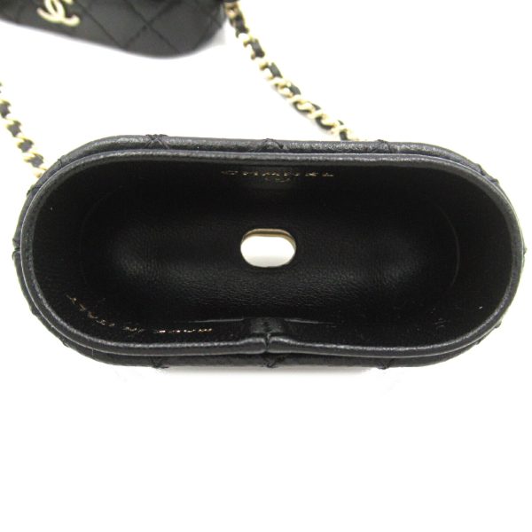 2118800107527 7 Chanel Airpods Case Shoulder Bag Black