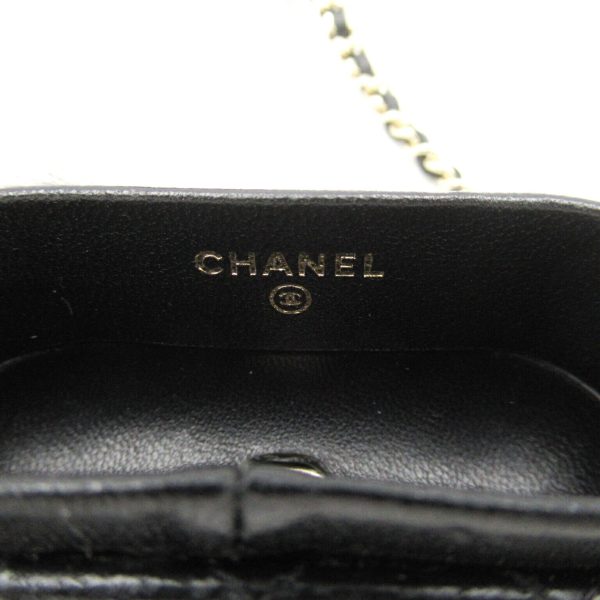 2118800107527 8 Chanel Airpods Case Shoulder Bag Black