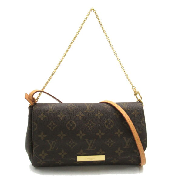 2118800107763 1 Louis Vuitton Favorite MM Shoulder Bag Monogram Brown