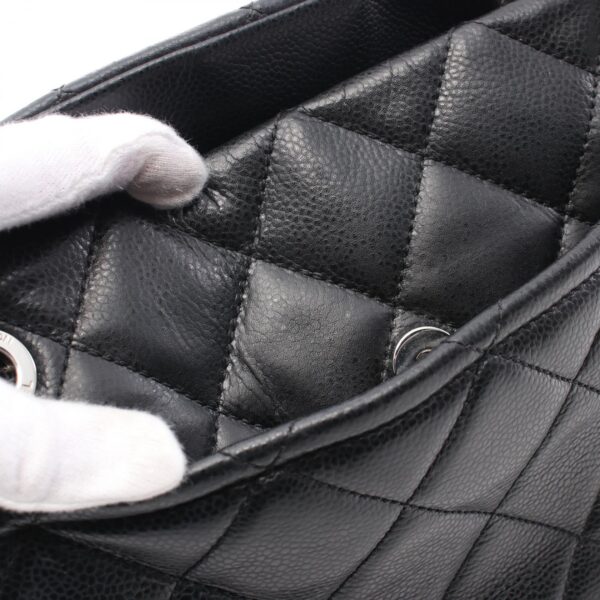 2120700049272 7 Chanel Matelasse Caviar Skin Tote Bag Black