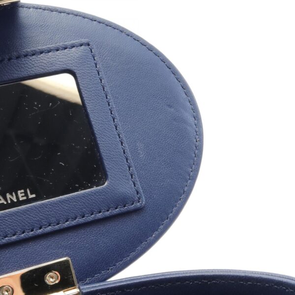 2120700079989 5 Chanel Matelasse Lambskin Shoulder Bag Blue