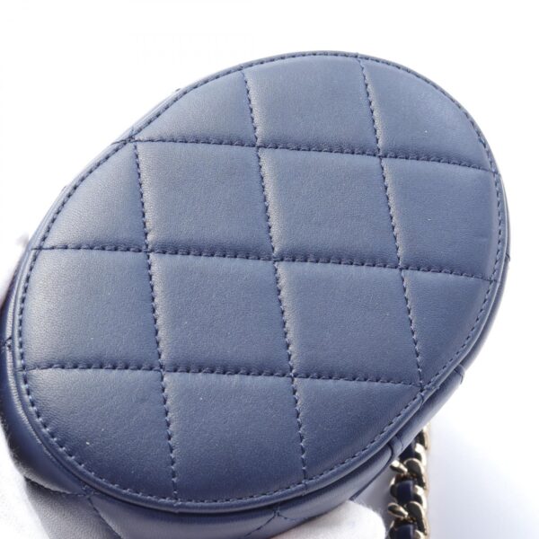 2120700079989 6 Chanel Matelasse Lambskin Shoulder Bag Blue