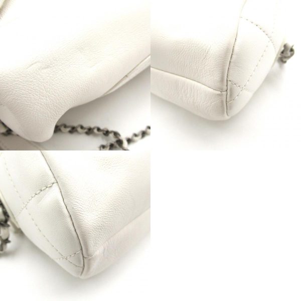 2120700130178 13c Chanel Chain Shoulder Bag White