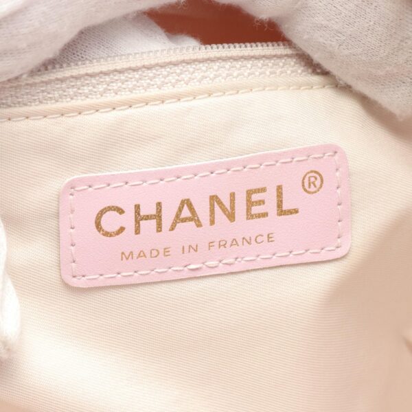 2120700132028 4 Chanel Line MM Nylon Tote Bag Pink