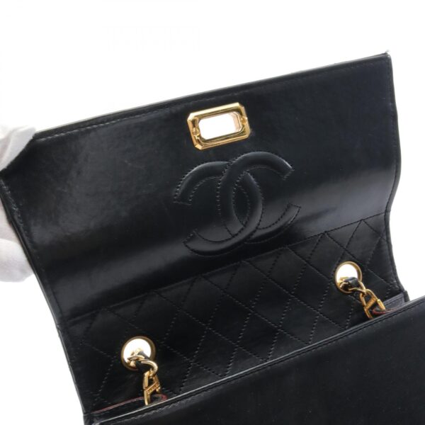 2120700136170 6 Chanel Matelasse Lambskin Shoulder Bag Black