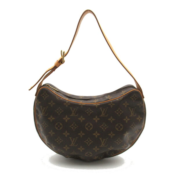 2120700136460 1 Louis Vuitton Croissant MM Shoulder Bag Monogram Brown