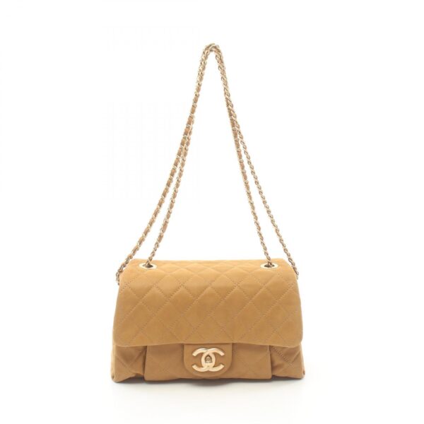 2120700136590 1 Chanel Matelasse Shoulder Bag Brown