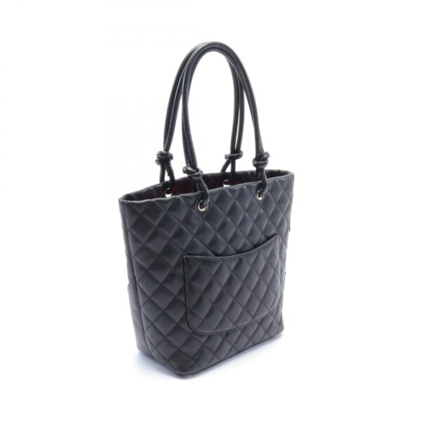 2120700137238 2 Chanel Cambon Line Medium Tote Bag Black