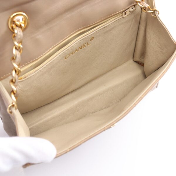 2120700137320 3 Chanel Matelasse Lambskin Shoulder Bag Beige