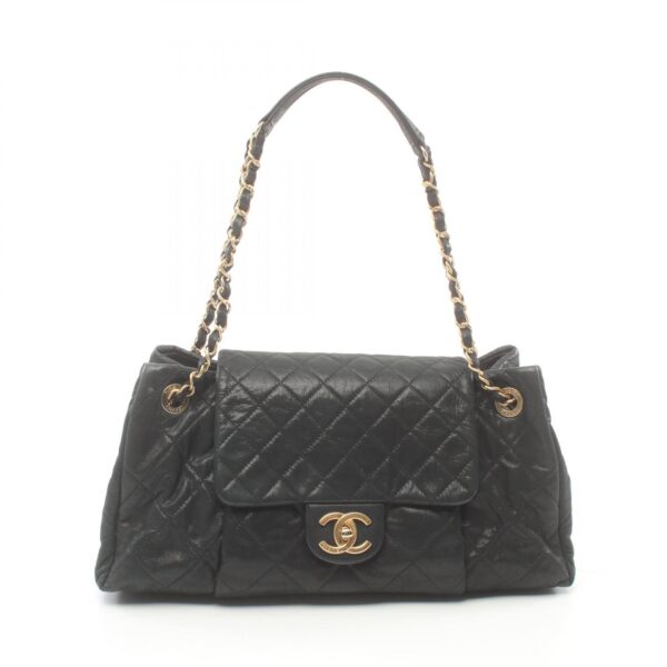 2120700137368 1 Chanel Matelasse Shoulder Bag Black