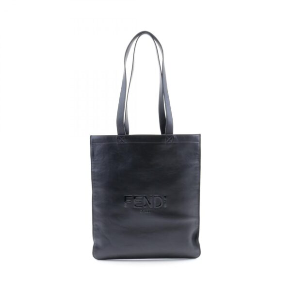 2120700138334 1 Fendi Flat Tote Bag Black