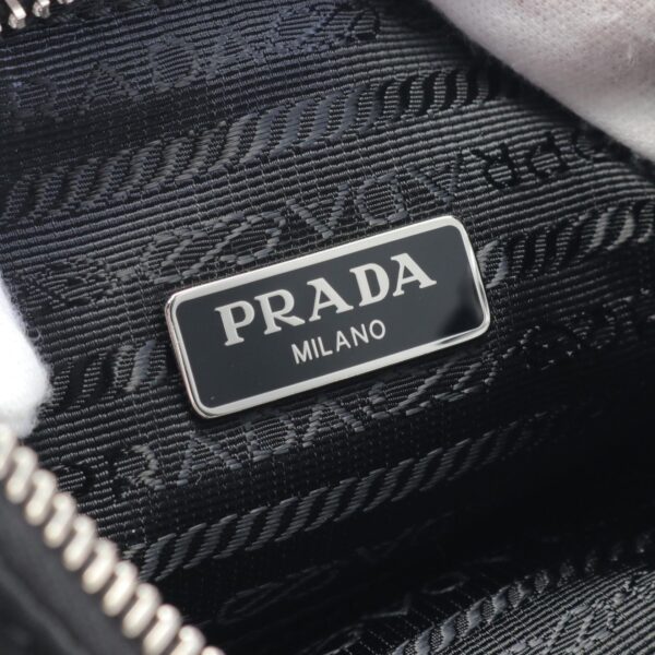 2120700138617 4 Prada Re Edition 2005 Nylon Saffiano Shoulder Bag Black