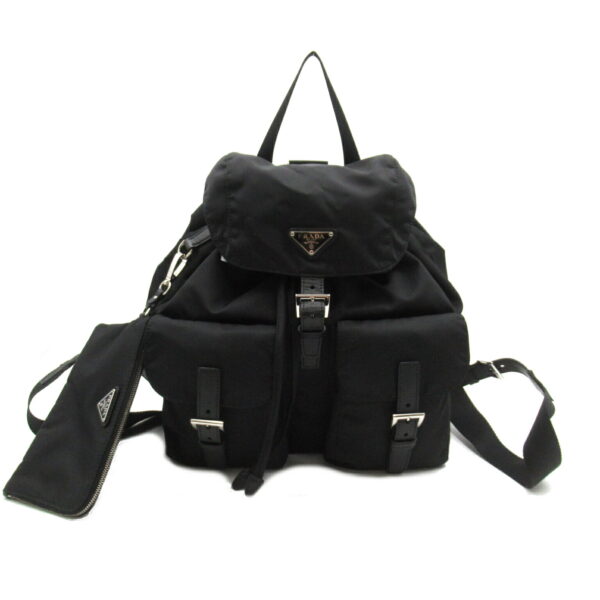 2120700141426 1 Prada Nylon Backpack Black