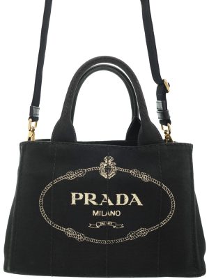 2122042270017 Prada Duet Nylon 2WAY Shoulder Bag