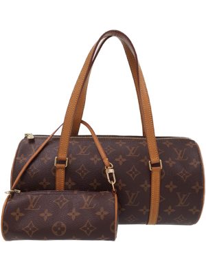 2124050410010 Louis Vuitton Pochette Twin GM Monogram Brown