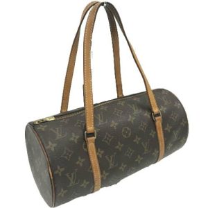 22 2745 1 Louis Vuitton Monogram Alzer 60 M21228 Brown Trunk Suitcase Hard Case Use