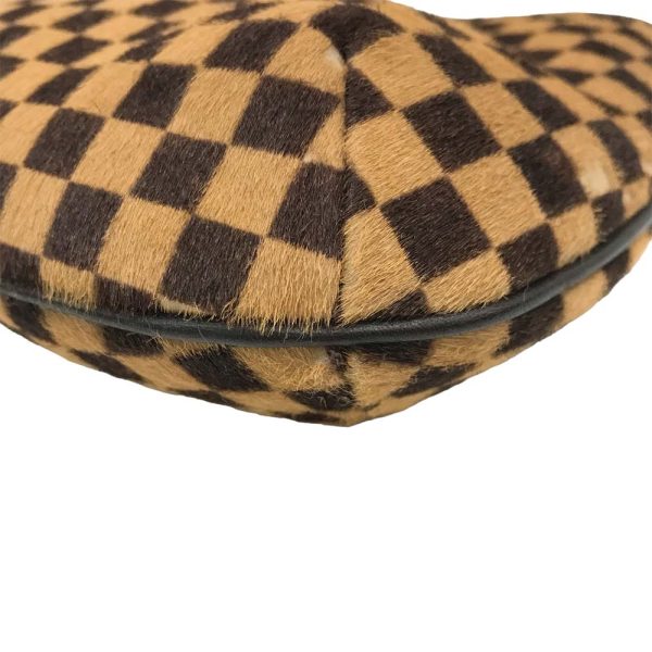 22 5393 8 Louis Vuitton Tiger Teagle Handbag Damier Sauvage Brown