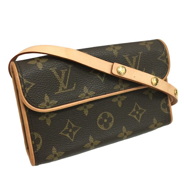 22 5398 1 Louis Vuitton Pochette Florentine Shoulder Bag Monogram Brown