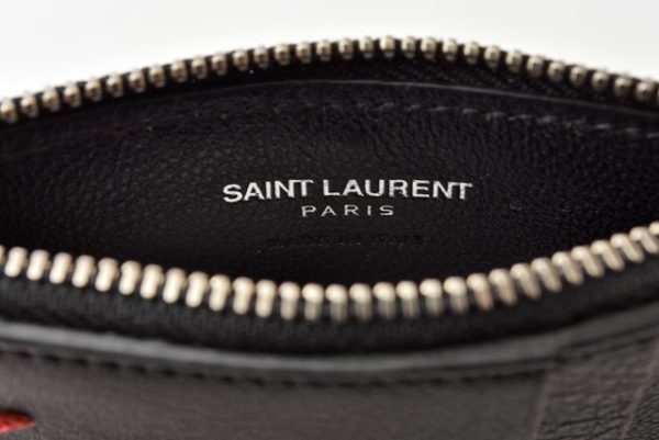 220311 822 26 ysl 5 Saint Laurent Coin Case Black