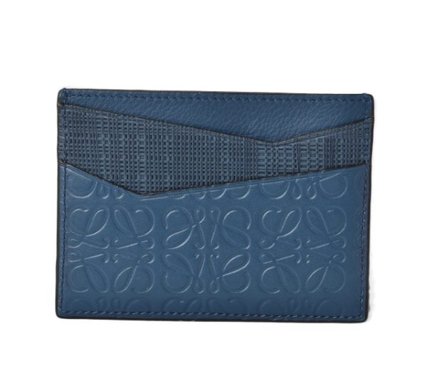 2209 779 35 lo 1 Loewe Card Case Anagram Calf Blue Multi