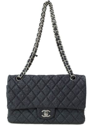 2222350560012 Chanel Coco Mark Shoulder Bag Black