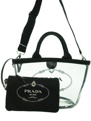 2223297950010 PRADA Re Nylon shoulder bag black Tessuto nylon shoulder bag