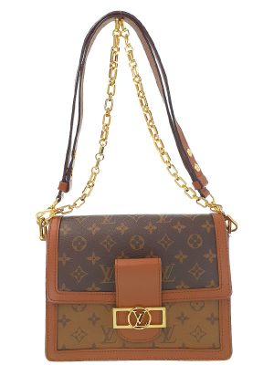 2224119970018 Louis Vuitton Hampstead MM Damier Ebene Tote Bag Brown