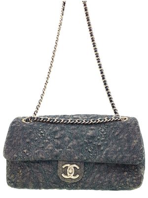 2224188710010 Chanel Wild Stitch Tote Bag Black