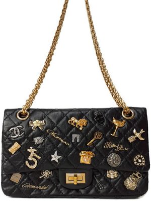 2230390260014 Chanel Push Lock Mini Chain Shoulder Bag