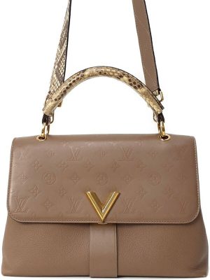 2240113990012 Louis Vuitton Handbag Monogram Deauville Brown