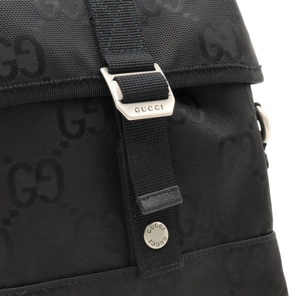 22401268 7 GUCCI Off The Grid Messenger Bag Shoulder Bag Nylon Black