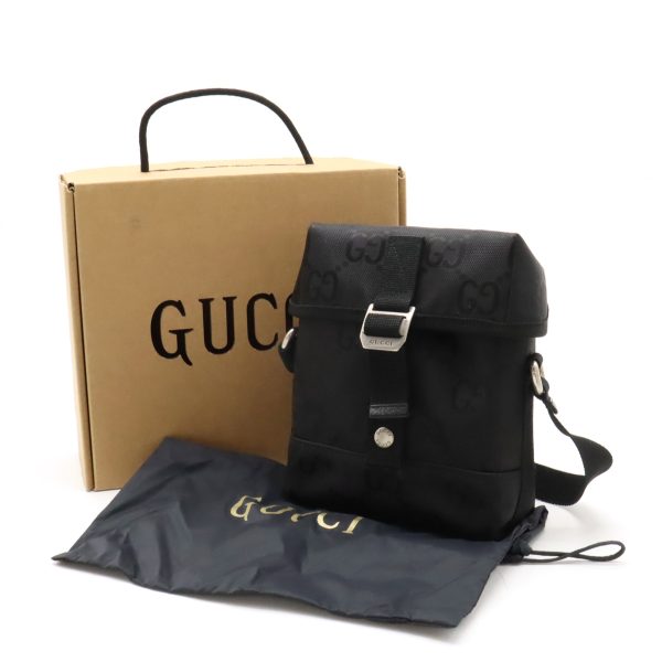 22401268 8 GUCCI Off The Grid Messenger Bag Shoulder Bag Nylon Black