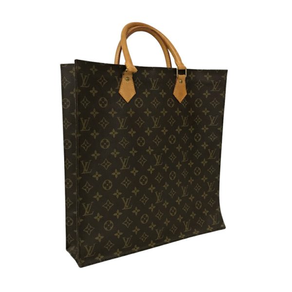 23 1517 1 Louis Vuitton Sac Plat Handbag Monogram Brown