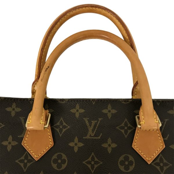 23 1517 14 Louis Vuitton Sac Plat Handbag Monogram Brown