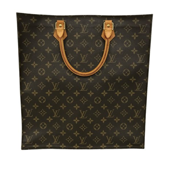 23 1517 5 Louis Vuitton Sac Plat Handbag Monogram Brown