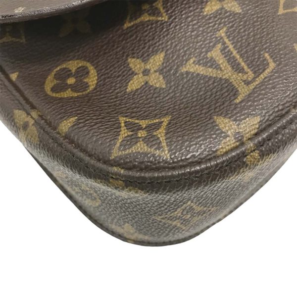 23 1705 10 Louis Vuitton Saint Cloud PM Shoulder Bag Monogram Brown