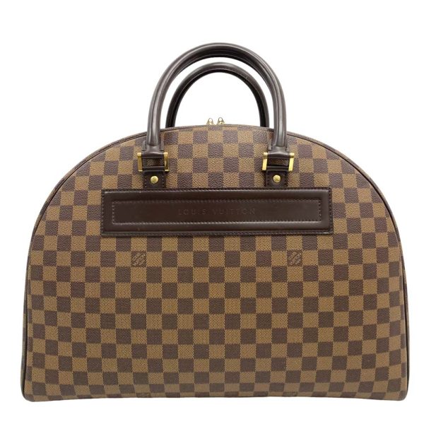 23 1771 002 Louis Vuitton Nolita 24 Handbag Damier Ebene Brown