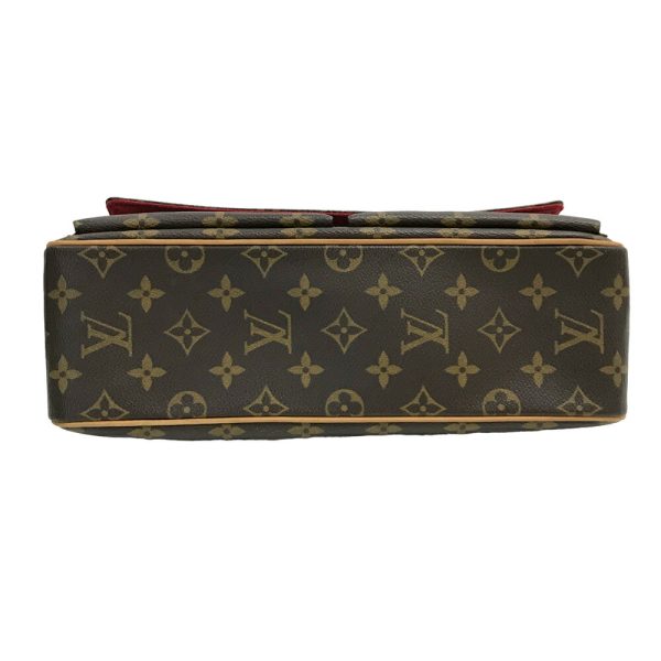 23 2357 7 Louis Vuitton Vivacite MM Shoulder Bag Monogram Brown