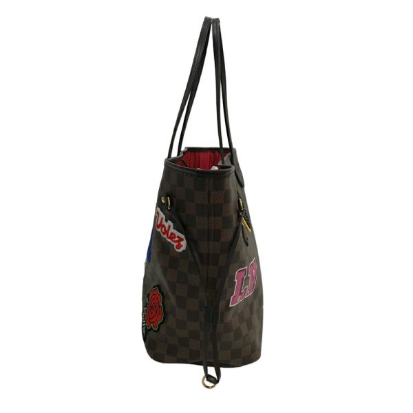 23 2485 3 Louis Vuitton Neverfull MM Tote Bag Damier Brown